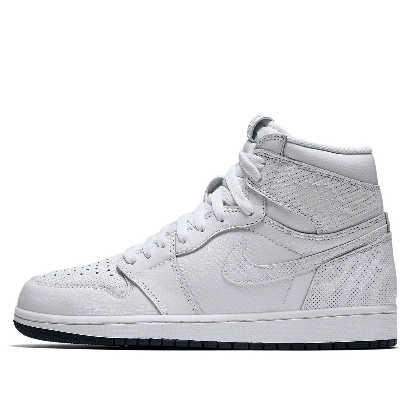 Air Jordan 1 Retro High OG  White Perforated