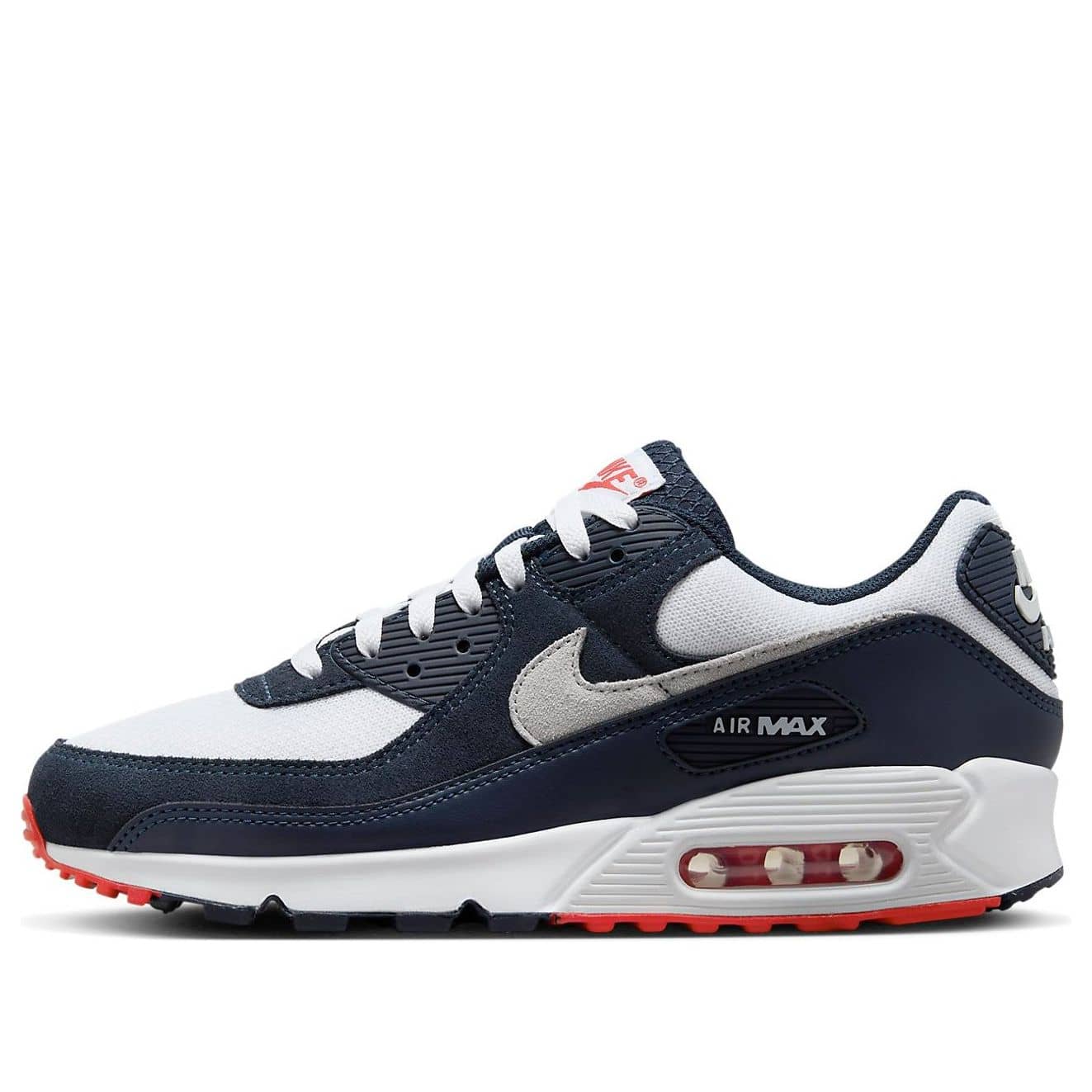 Nike Air Max 90  Navy Crimson