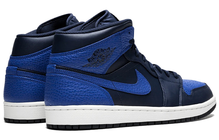 Air Jordan 1 Retro Mid  Obsidian Royal
