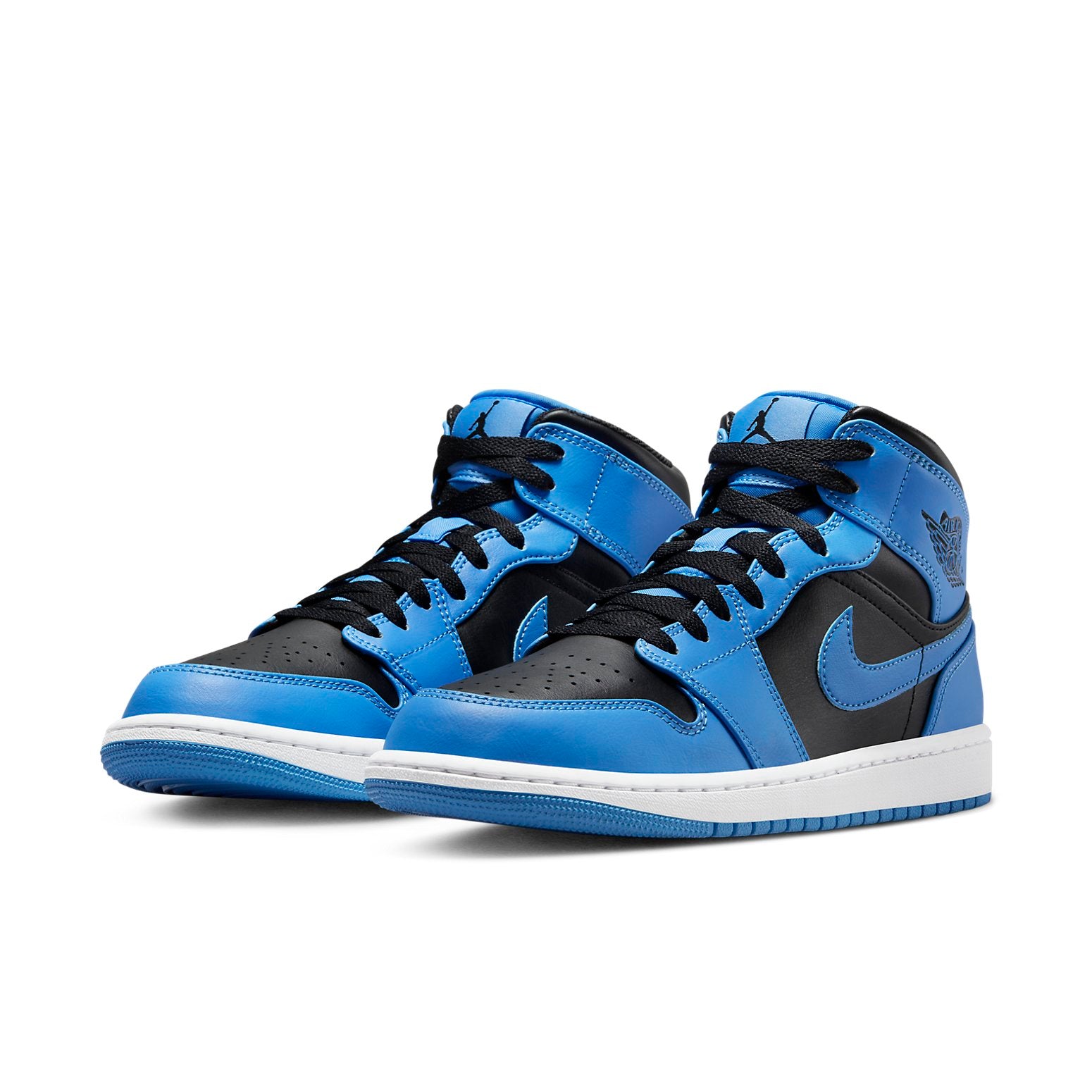 Air Jordan 1 Mid  University Blue Black