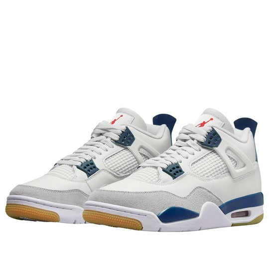 Air Jordan 4 Retro SB  White Navy