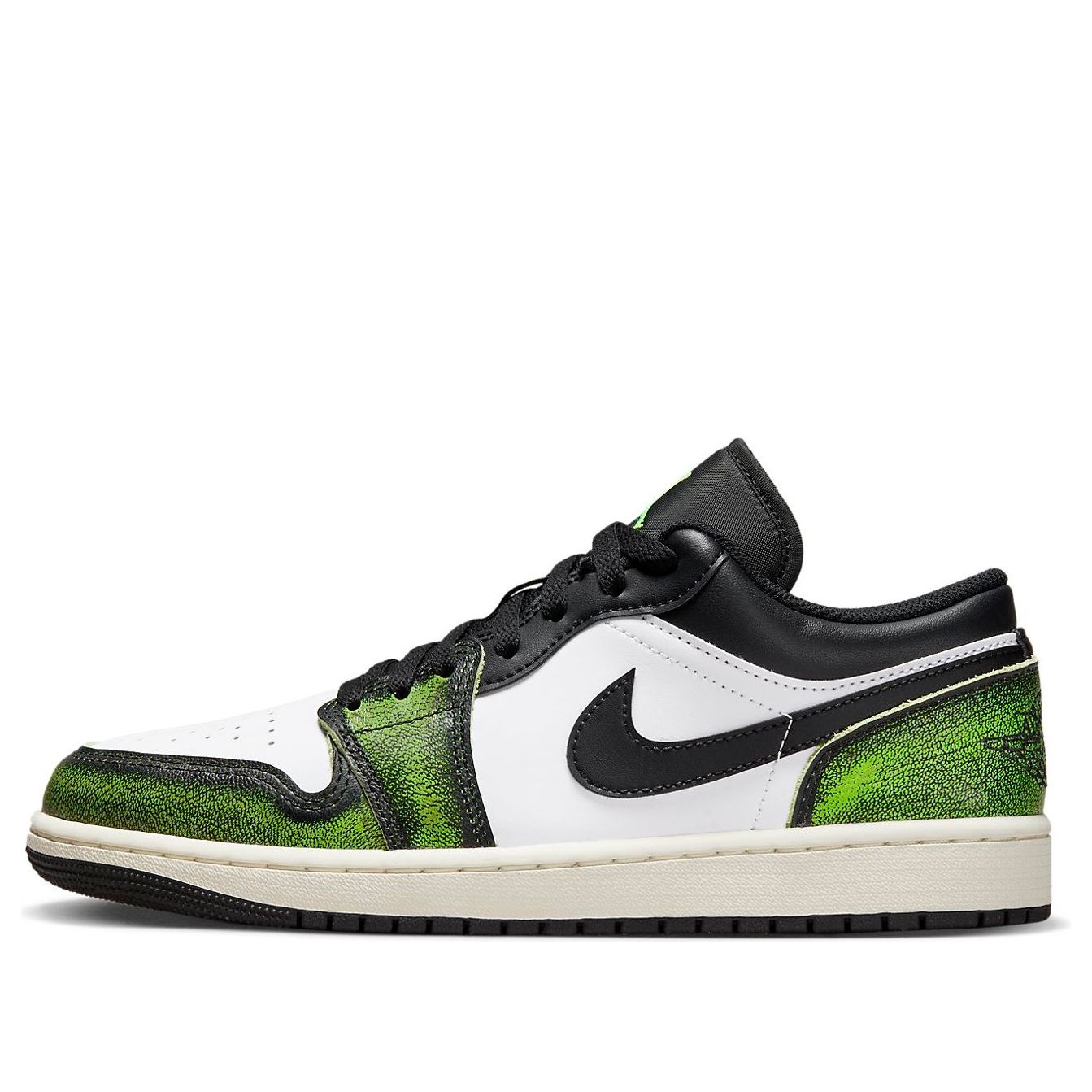 Air Jordan 1 Low SE  Wear-Away - Electric Green