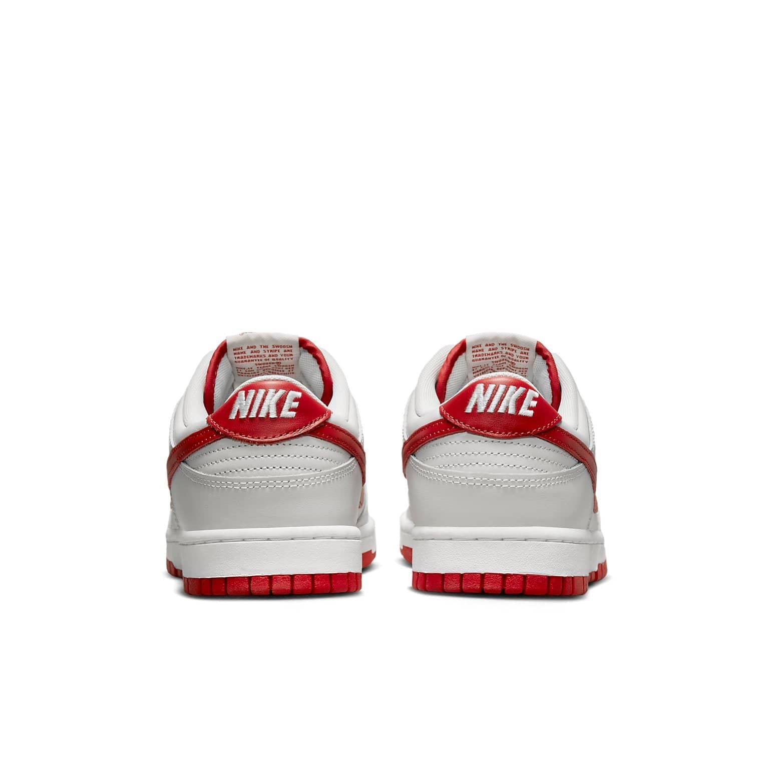 Nike Dunk Low  Vast Grey Varsity Red