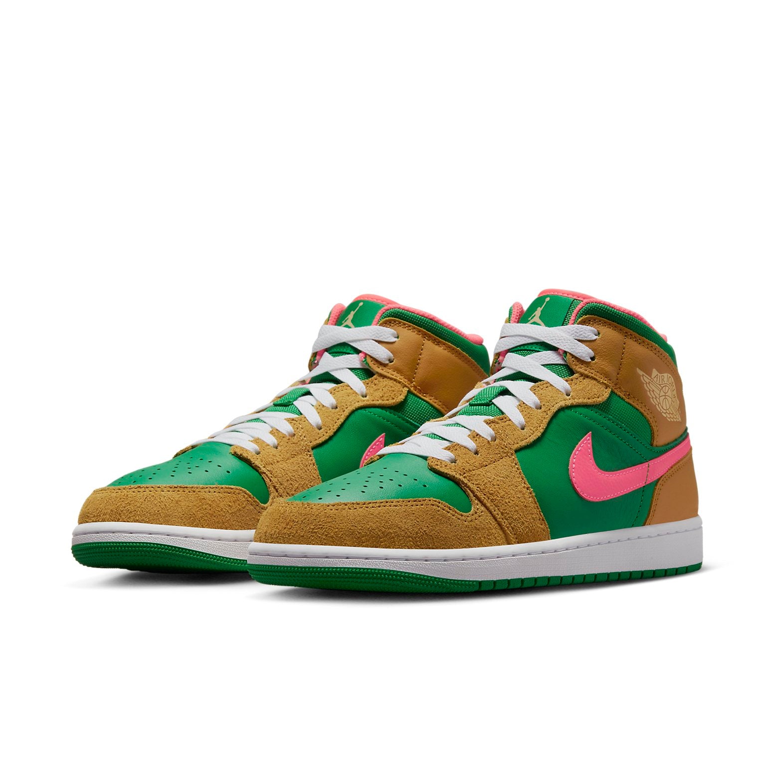 Jordan Air Jordan 1 Mid Wheat Watermelon