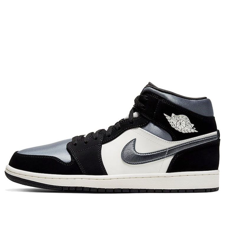Air Jordan 1 Mid SE  Satin Smoke Grey