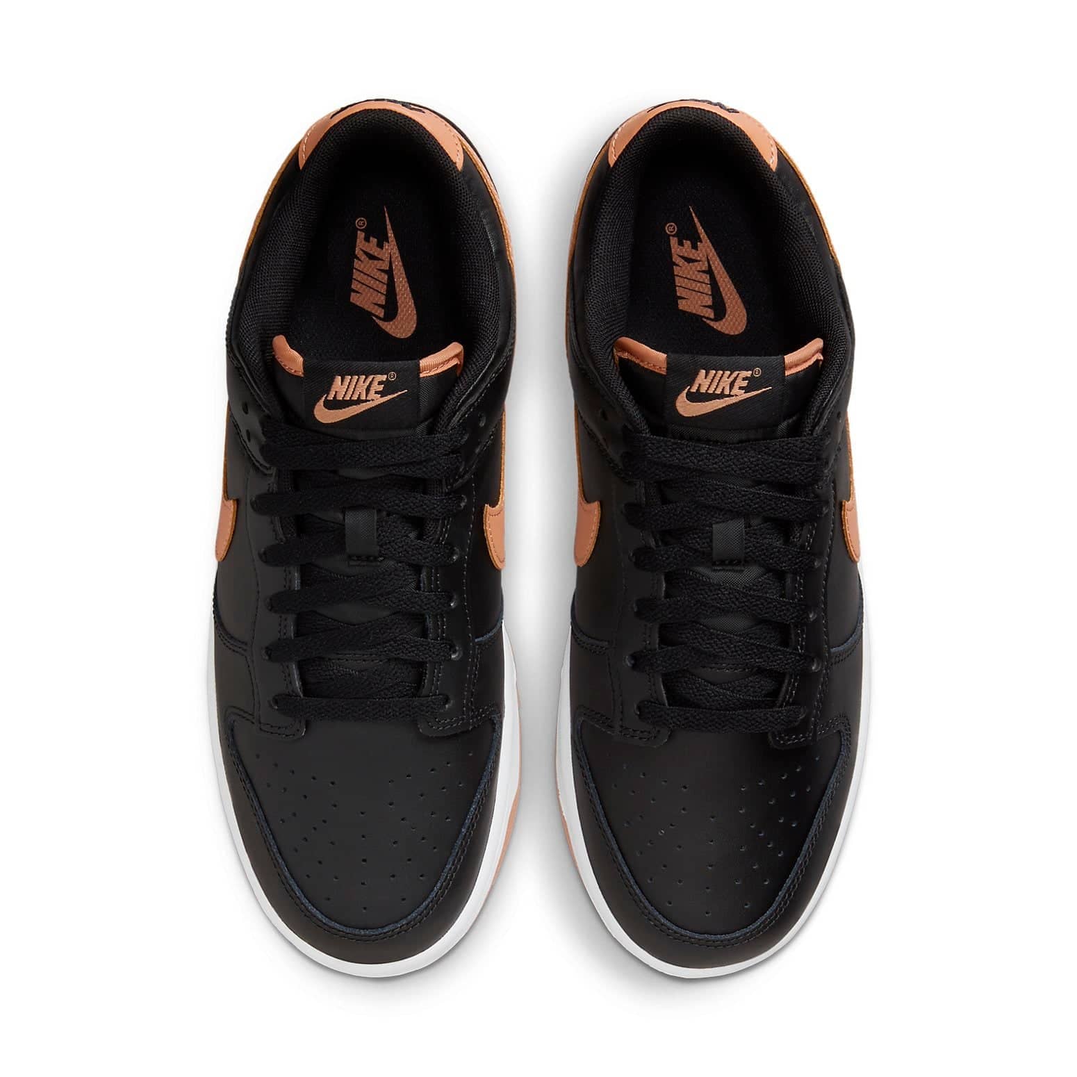 Nike Dunk Low  Black Amber Brown