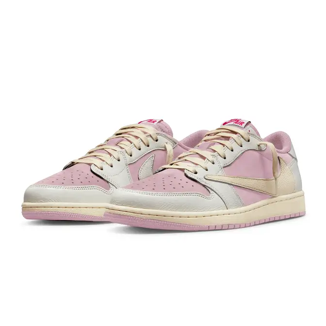Travis Scott x Air Jordan 1 Low Golf Pink
