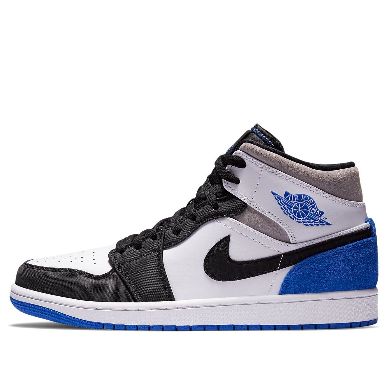 Air Jordan 1 Mid SE  Royal Black Toe