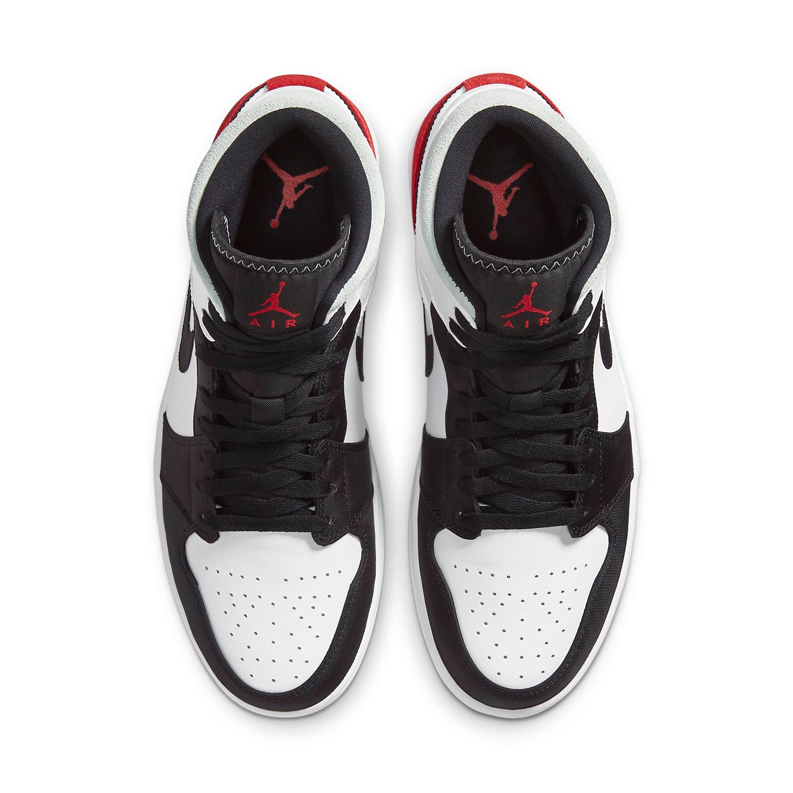Air Jordan 1 Mid SE  Red Black Toe