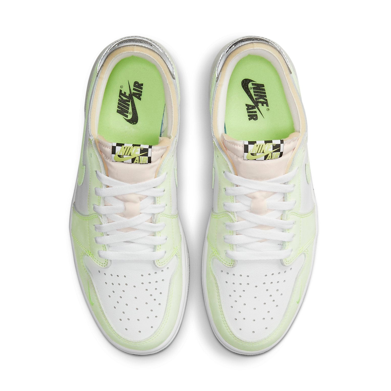Air Jordan 1 Low OG  White Ghost Green