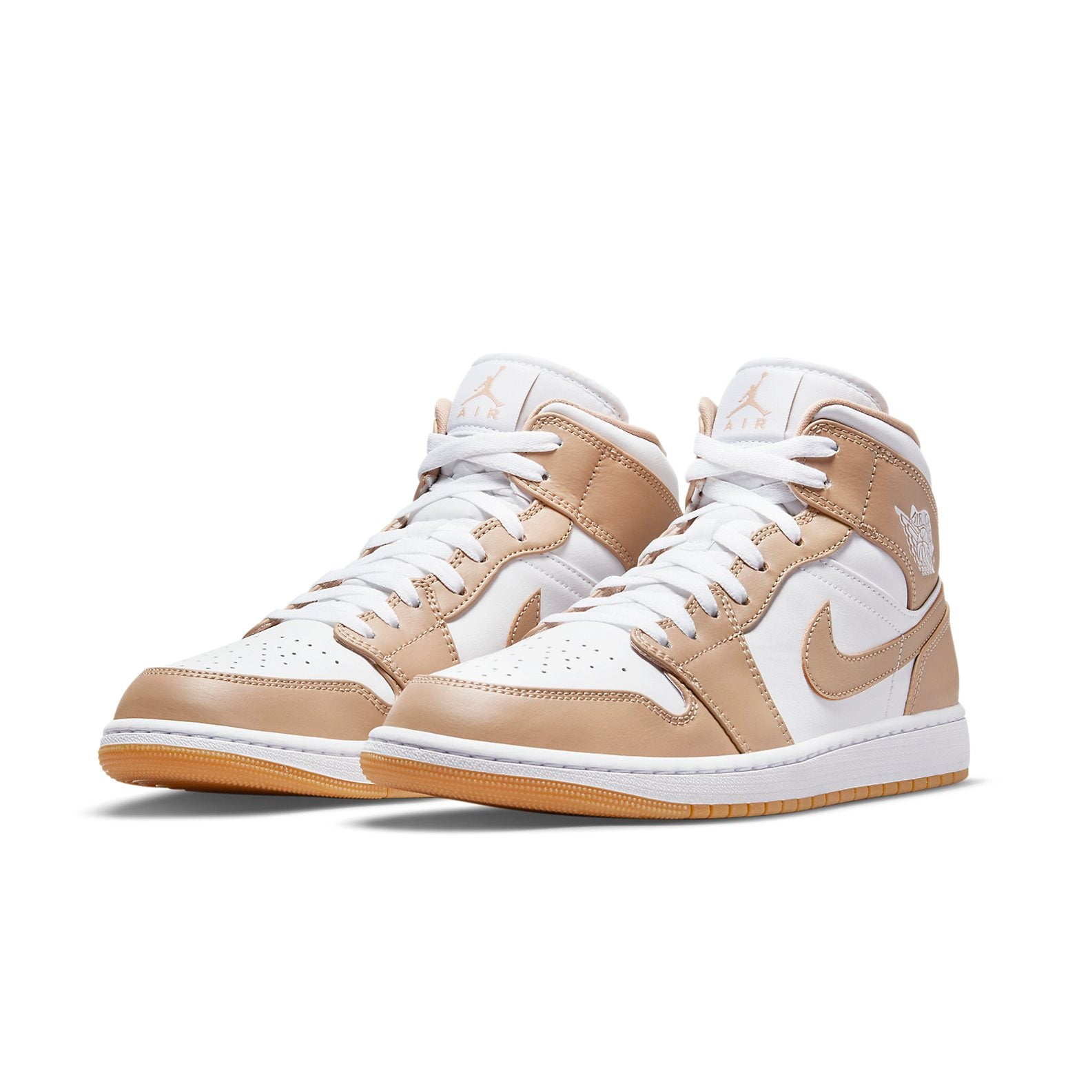 Air Jordan 1 Mid  Tan Gum
