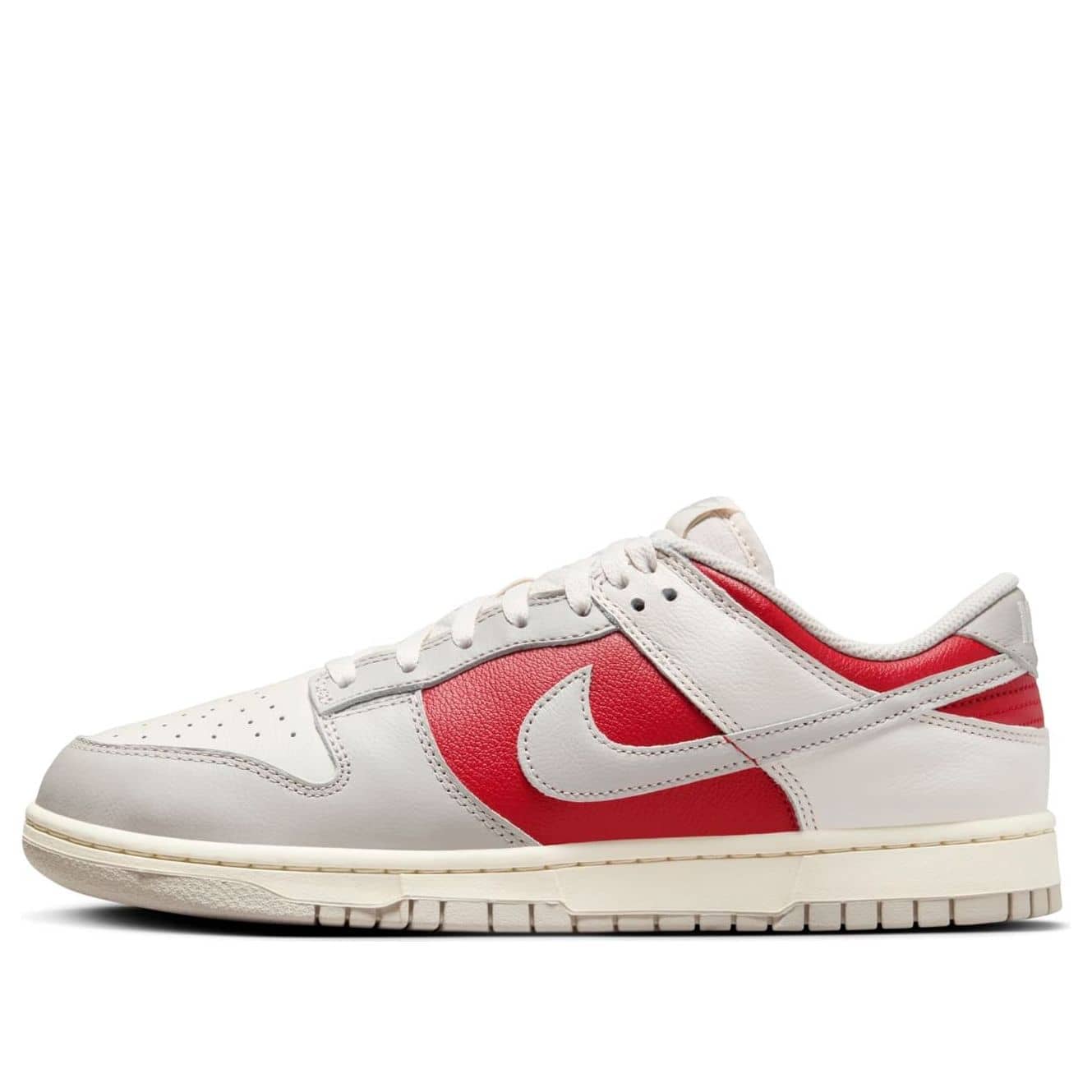 Nike Dunk Low Retro  Light Iron Ore Gym Red