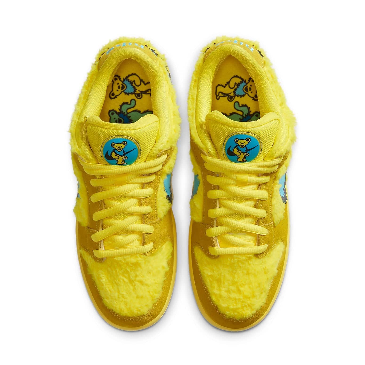Nike x Grateful Dead SB Dunk Low  Yellow Bear