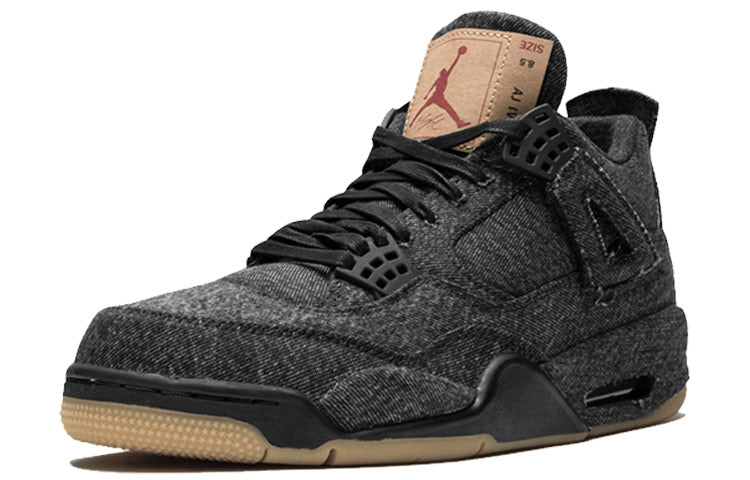 Levi s x Air Jordan 4 Retro  Black Denim