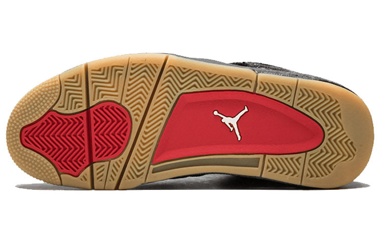 Levi s x Air Jordan 4 Retro  Black Denim