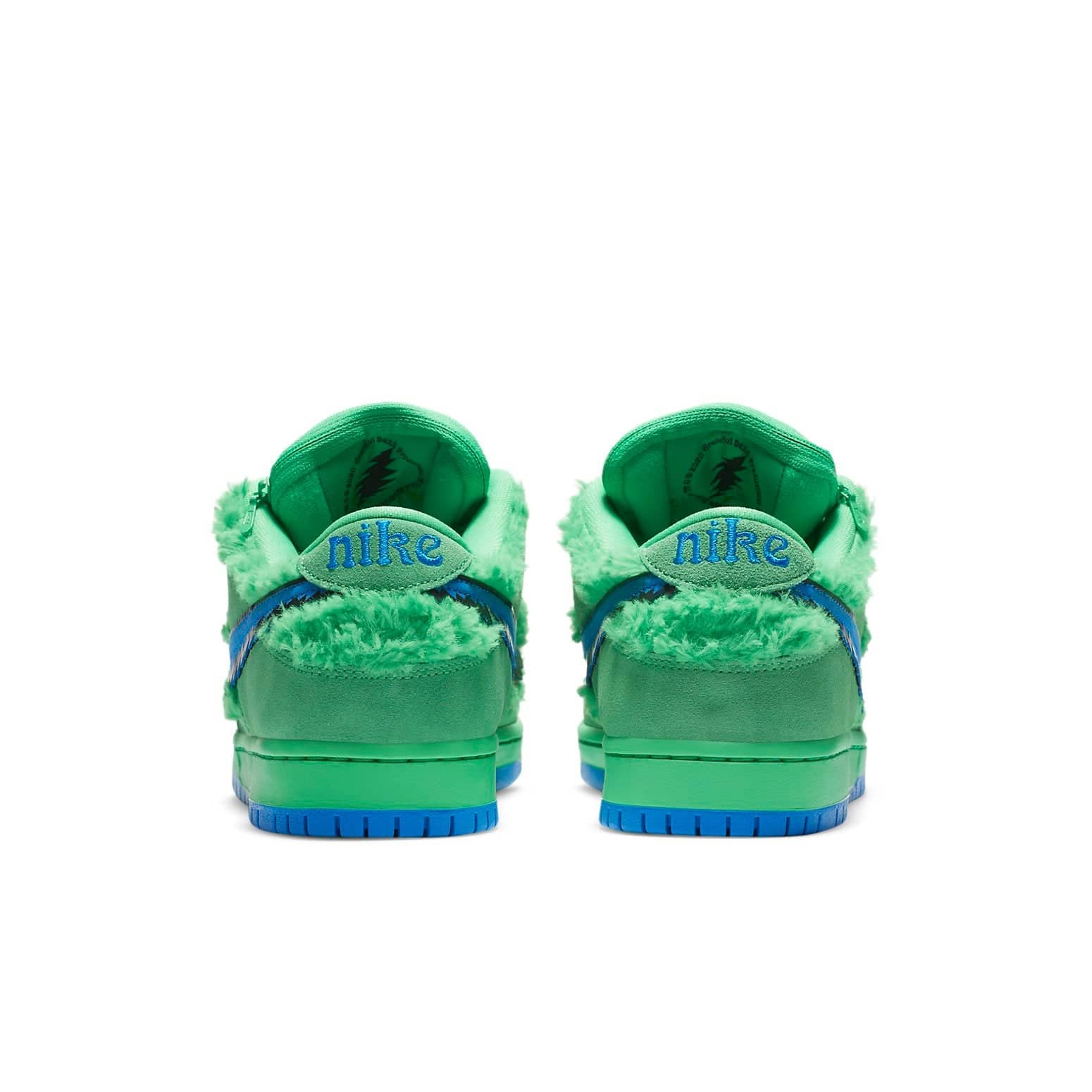 Nike x Grateful Dead SB Dunk Low  Green Bear