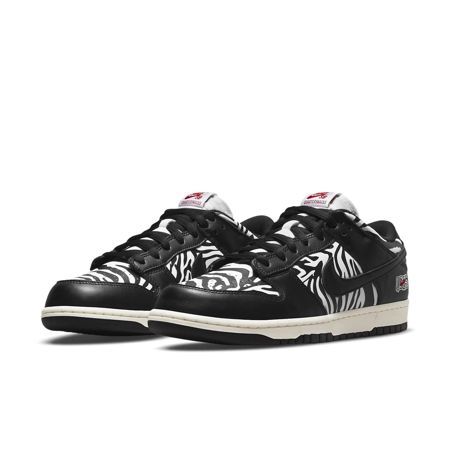 Nike X Quartersnacks SB Dunk Low  Little Debbies Zebra Cakes