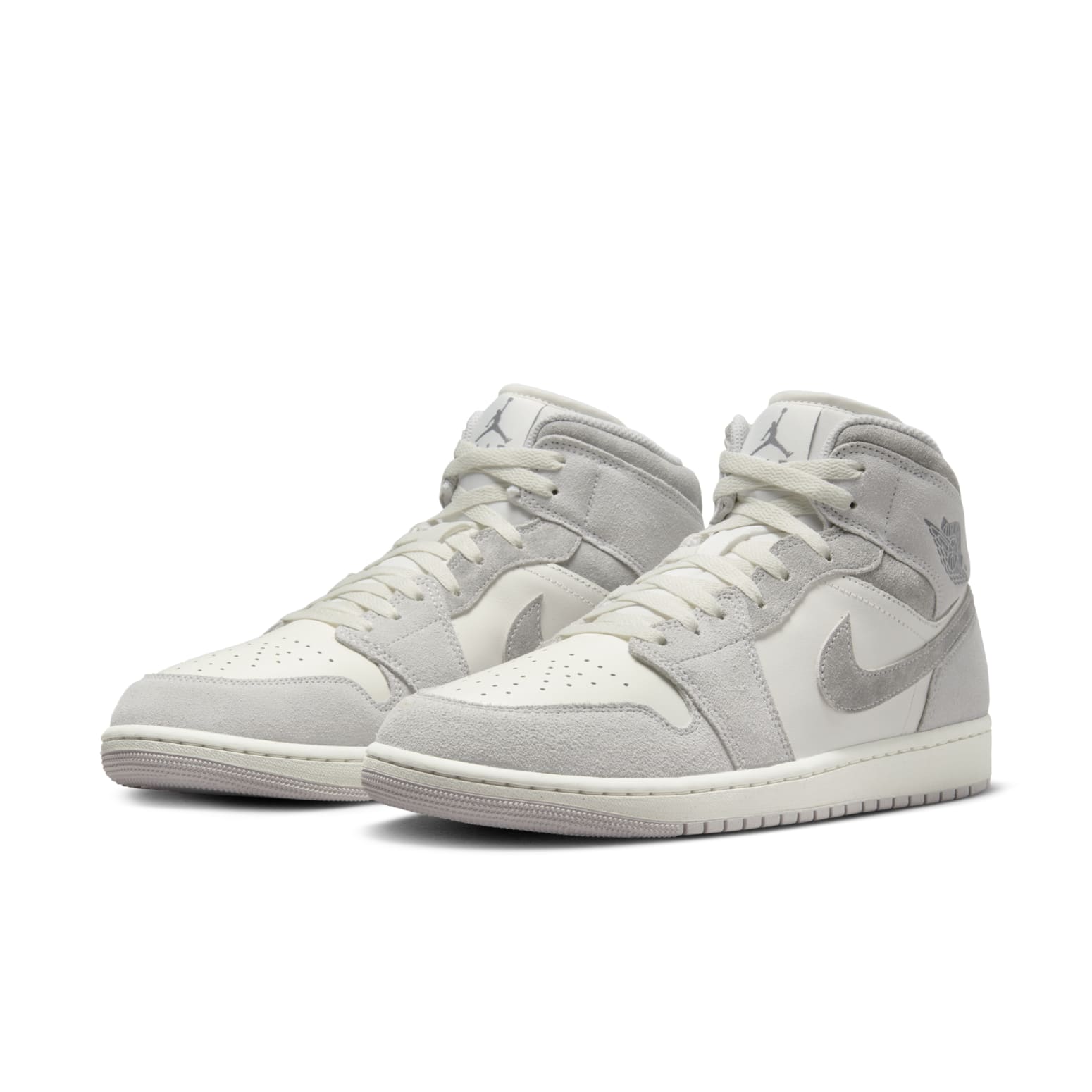 Air Jordan 1 Mid SE  Neutral Grey Suede