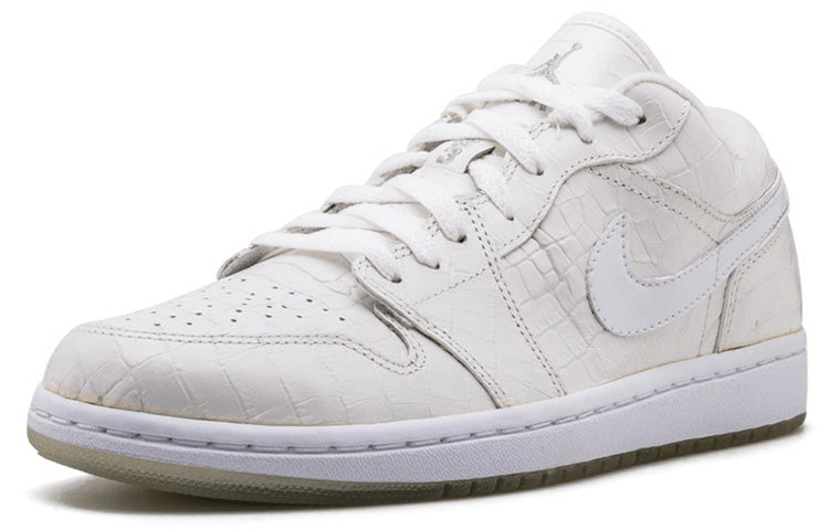 Air Jordan 1 Retro Low  Metallic Silver