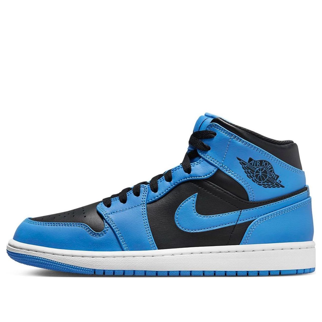 Air Jordan 1 Mid  University Blue Black