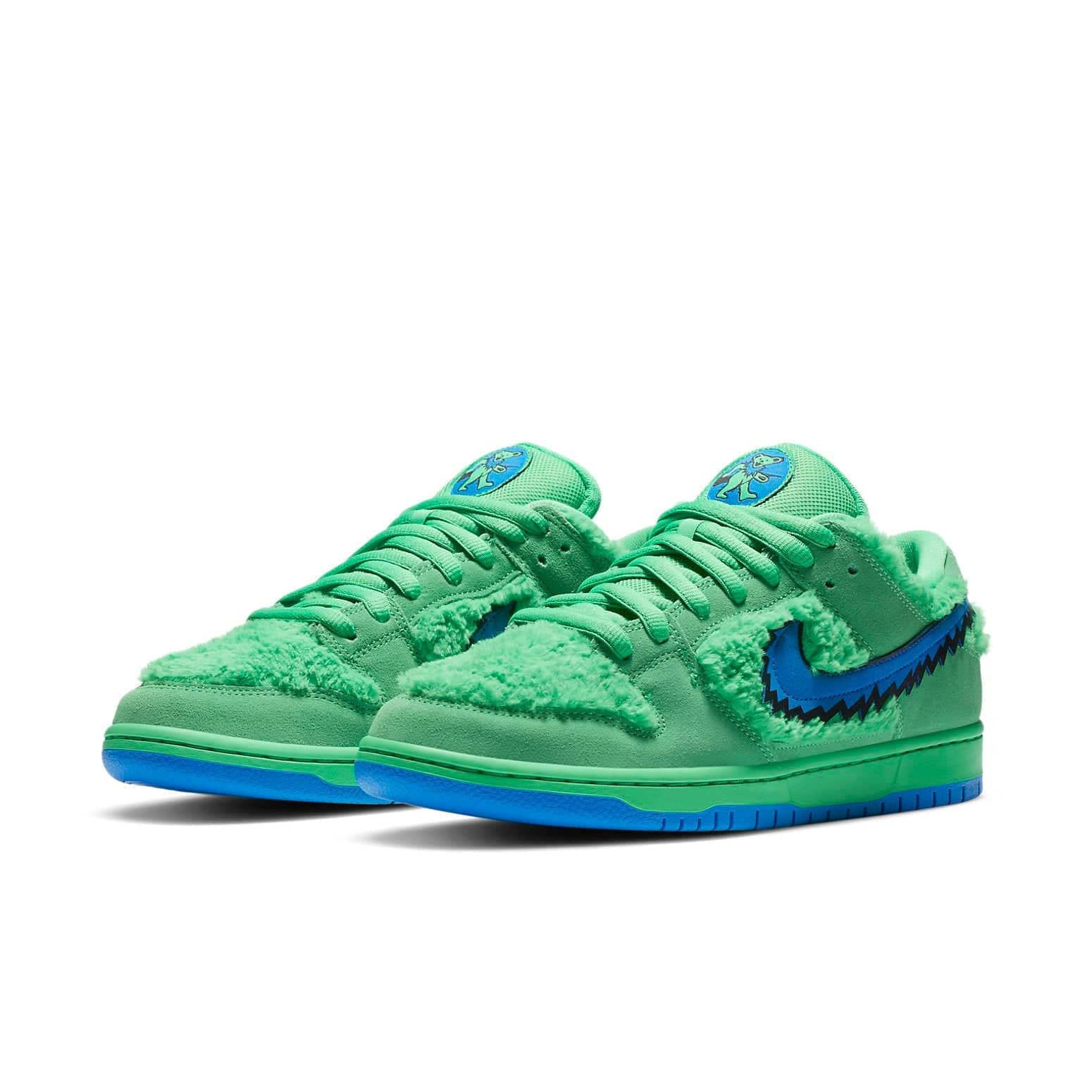 Nike x Grateful Dead SB Dunk Low  Green Bear