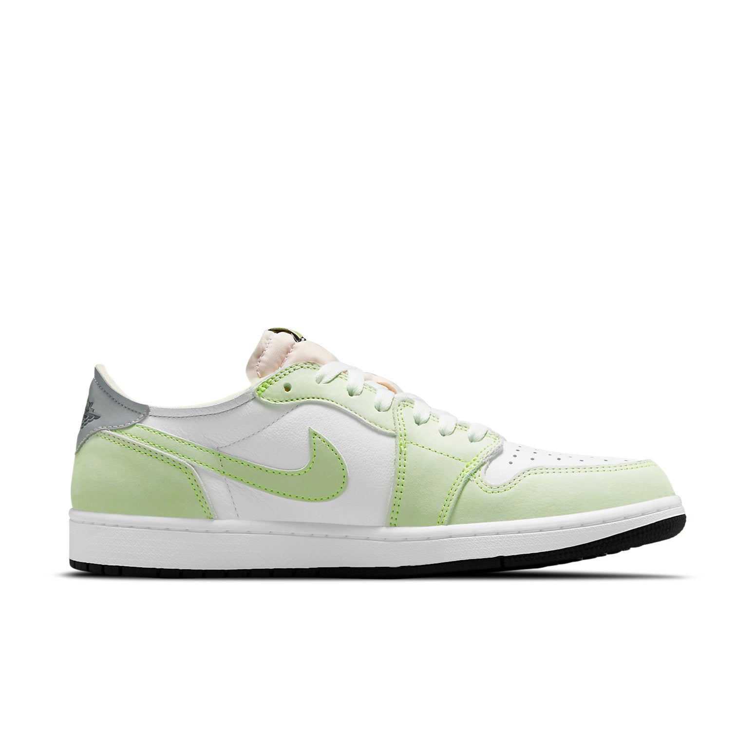Air Jordan 1 Low OG  White Ghost Green