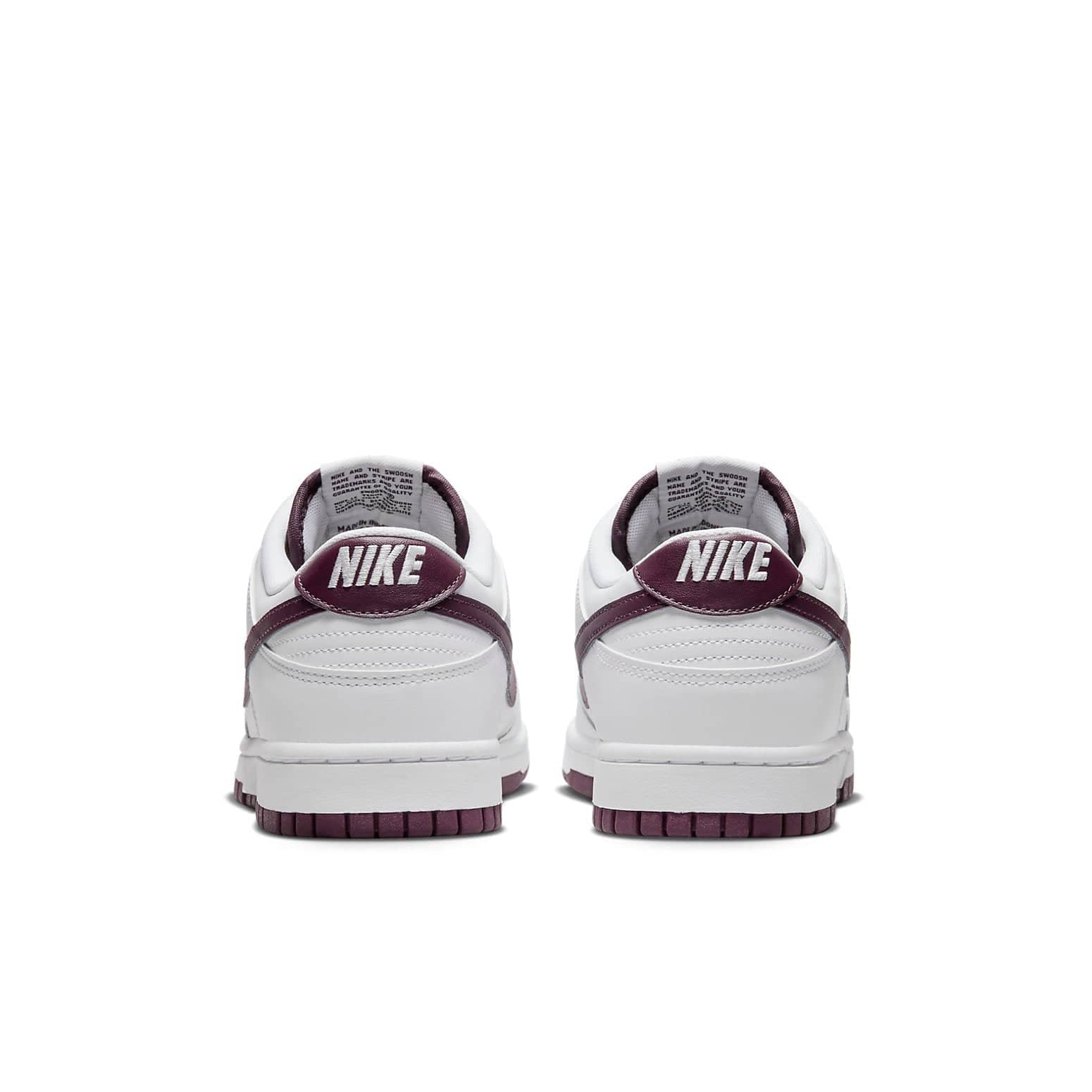 Nike Dunk Low Retro  White Night Maroon