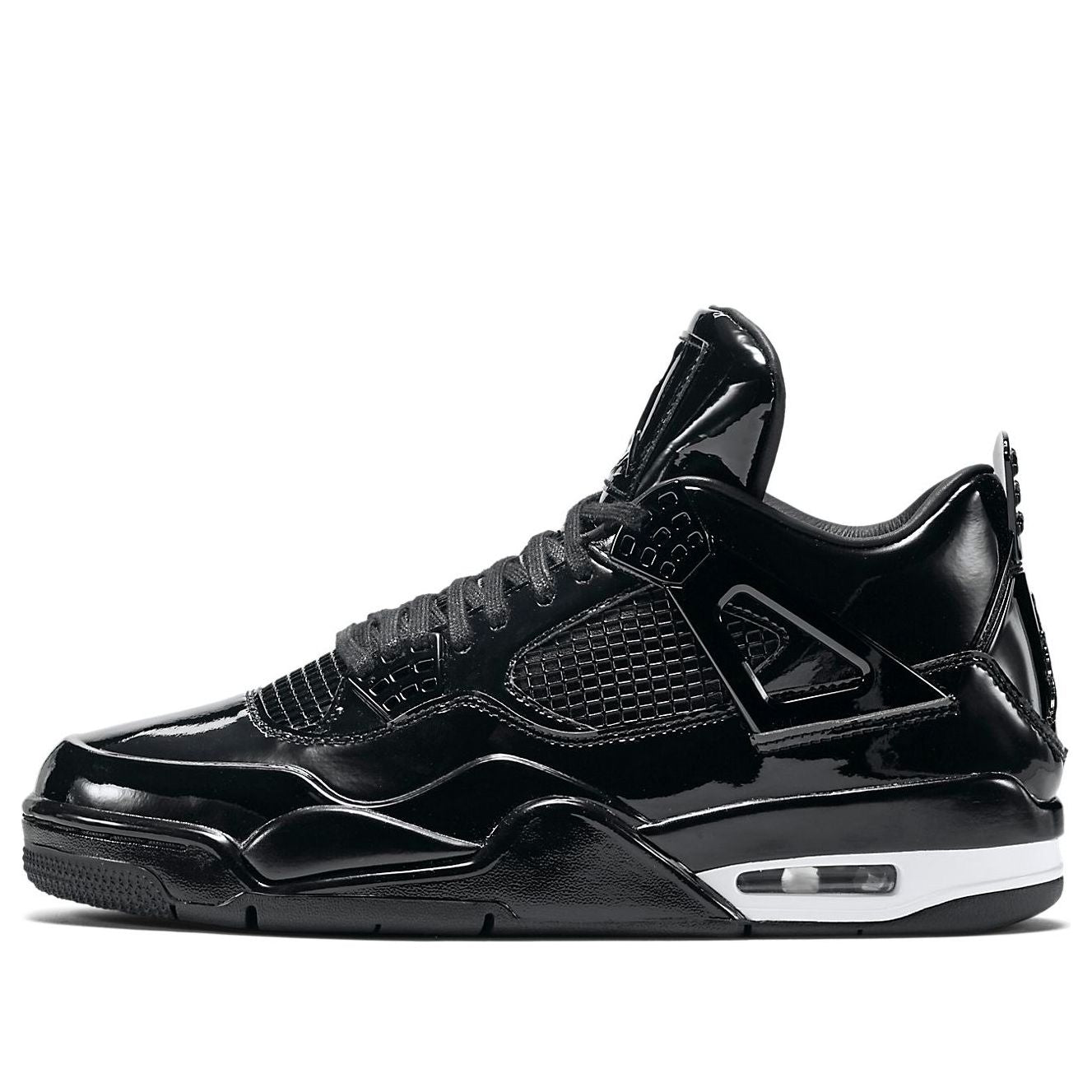 Air Jordan 4 Retro 11Lab4  Black Patent Leather