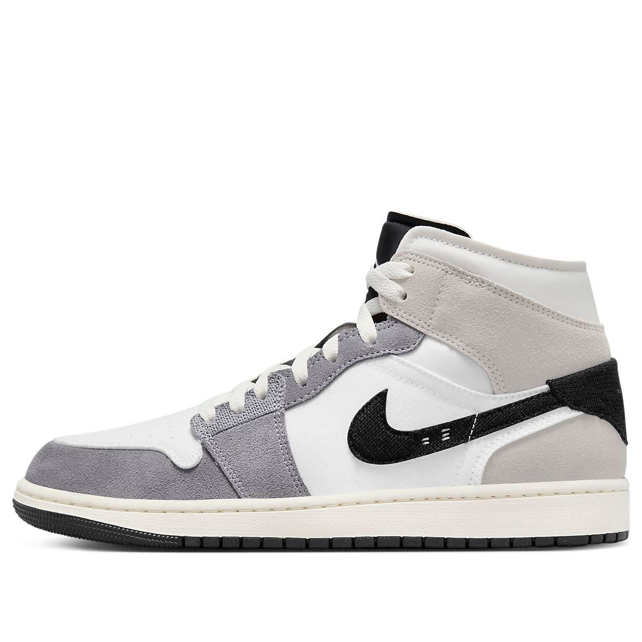 Air Jordan 1 Mid SE Craft  Inside Out - Cement Grey