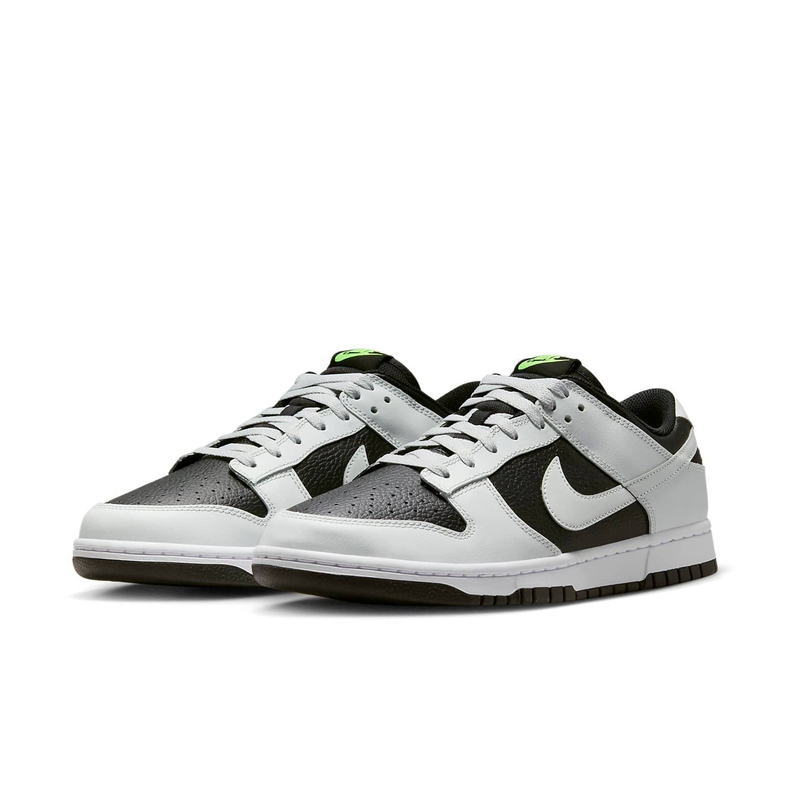 Nike Dunk Low  Reverse Panda Neon