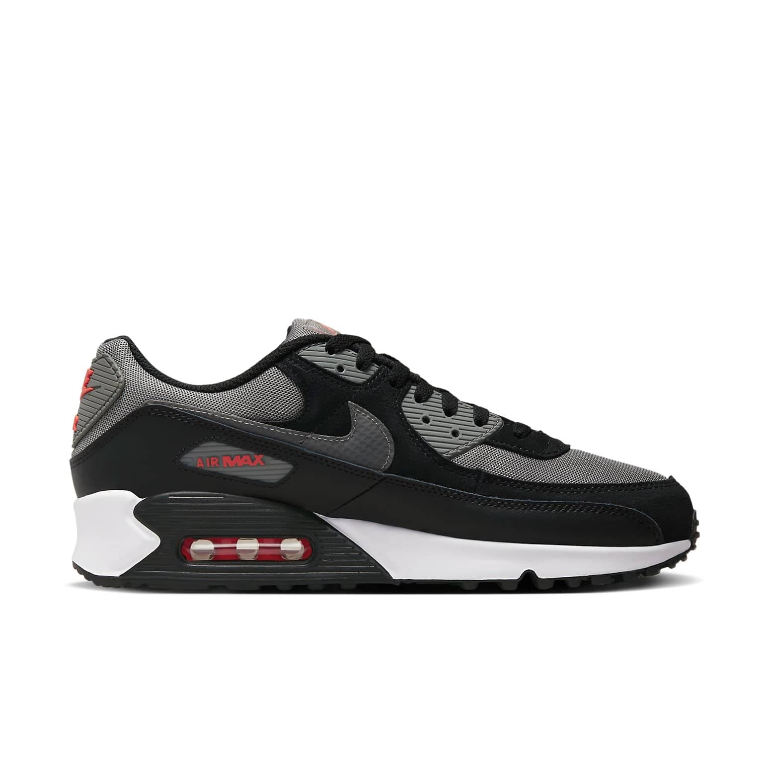 Nike Air Max 90  Black Pewter Red