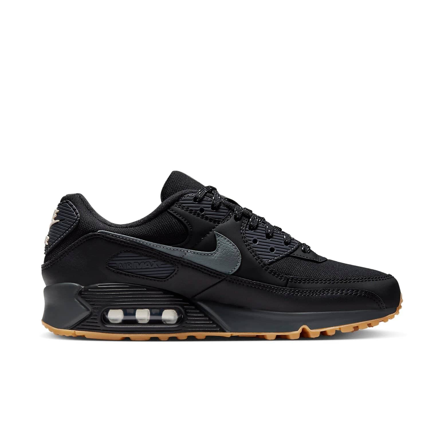 Nike Air Max 90  Black Smoke Grey Gum