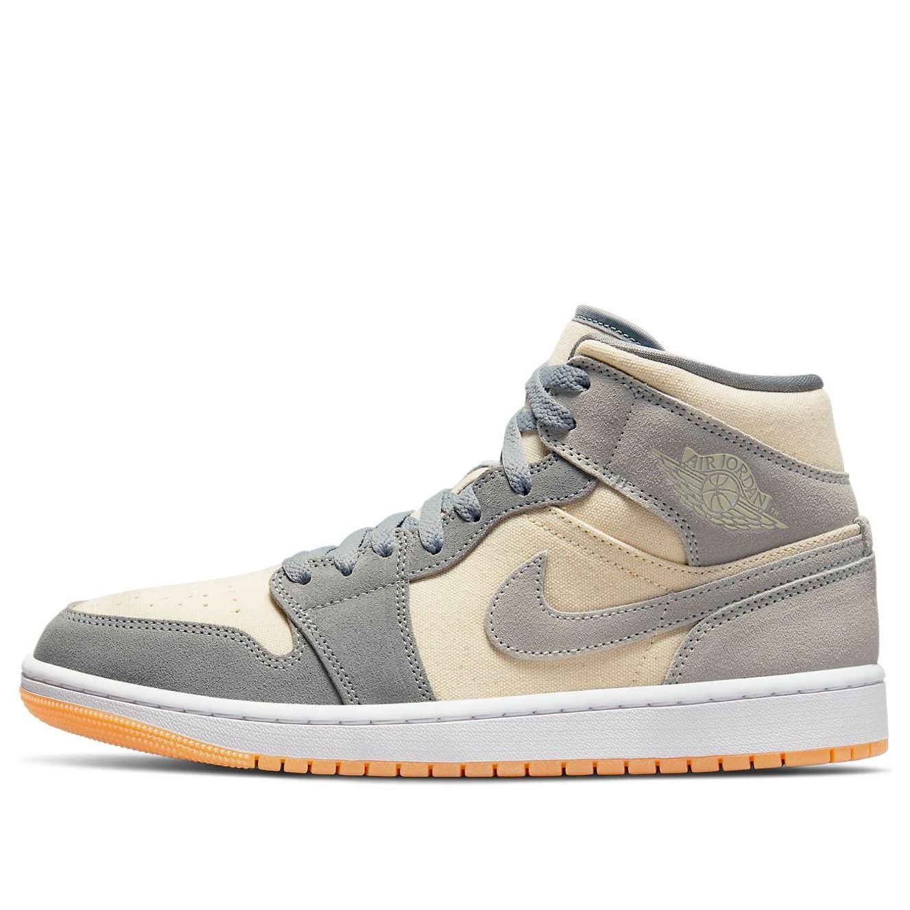 Air Jordan 1 Mid SE  Coconut Milk Particle Grey