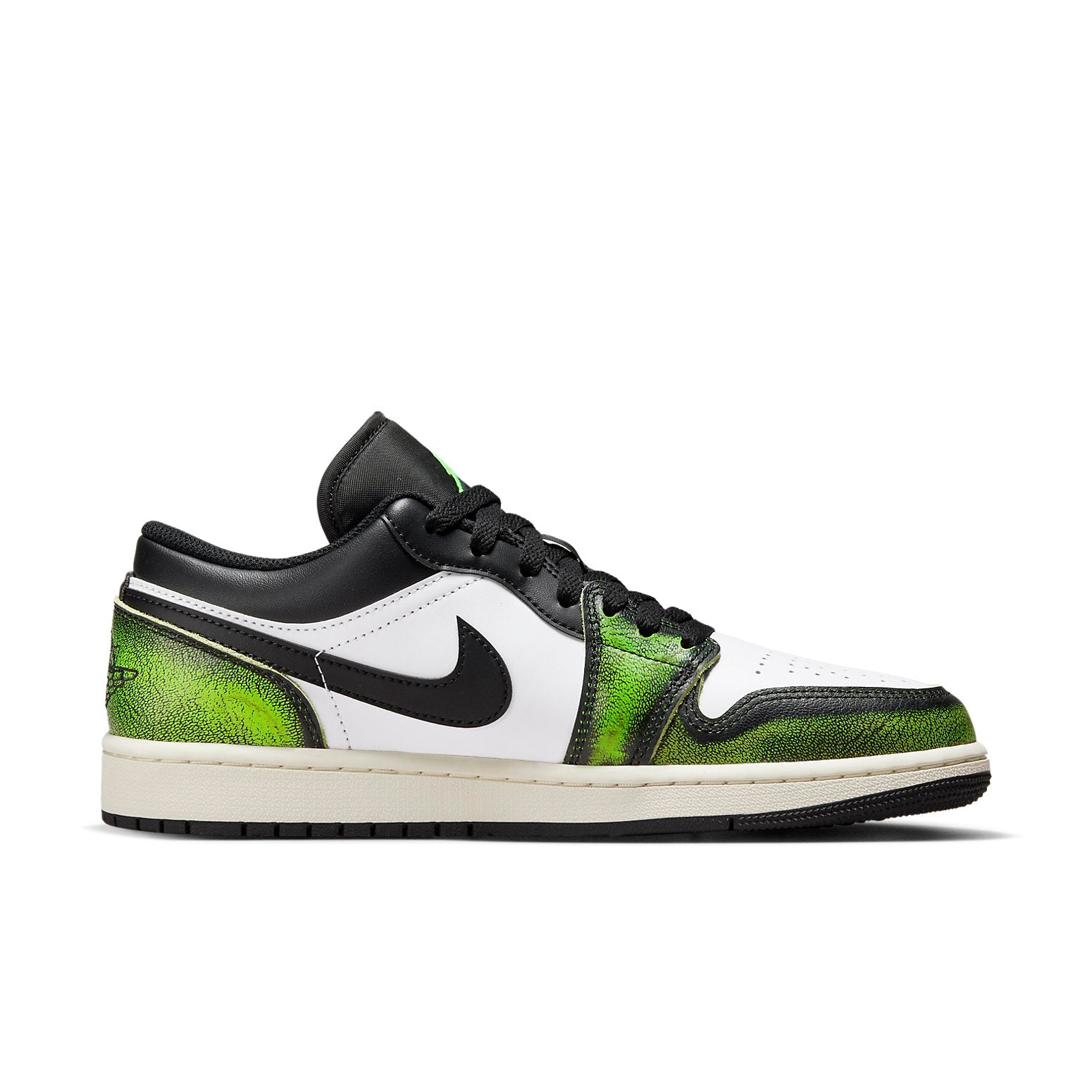 Air Jordan 1 Low SE  Wear-Away - Electric Green
