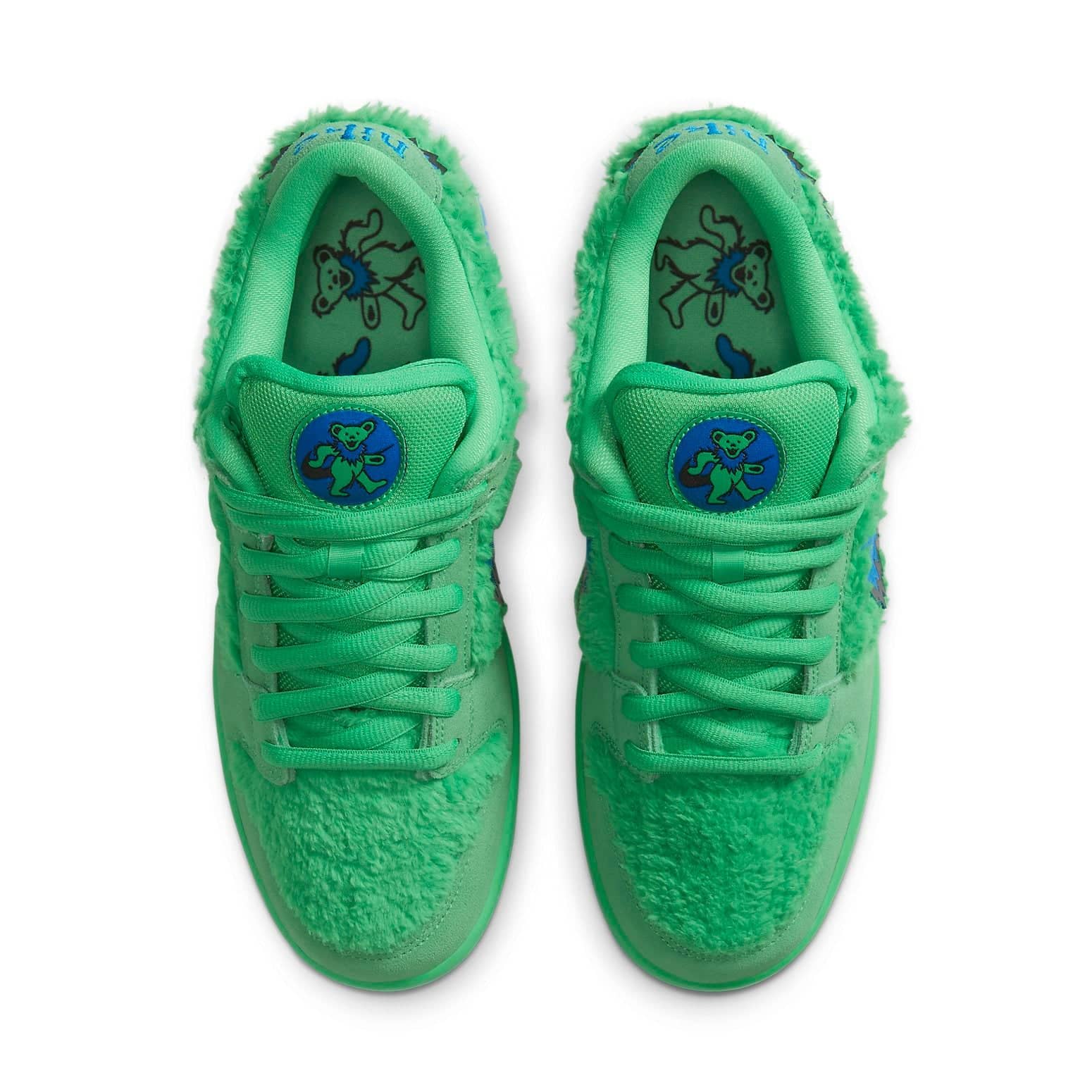Nike x Grateful Dead SB Dunk Low  Green Bear