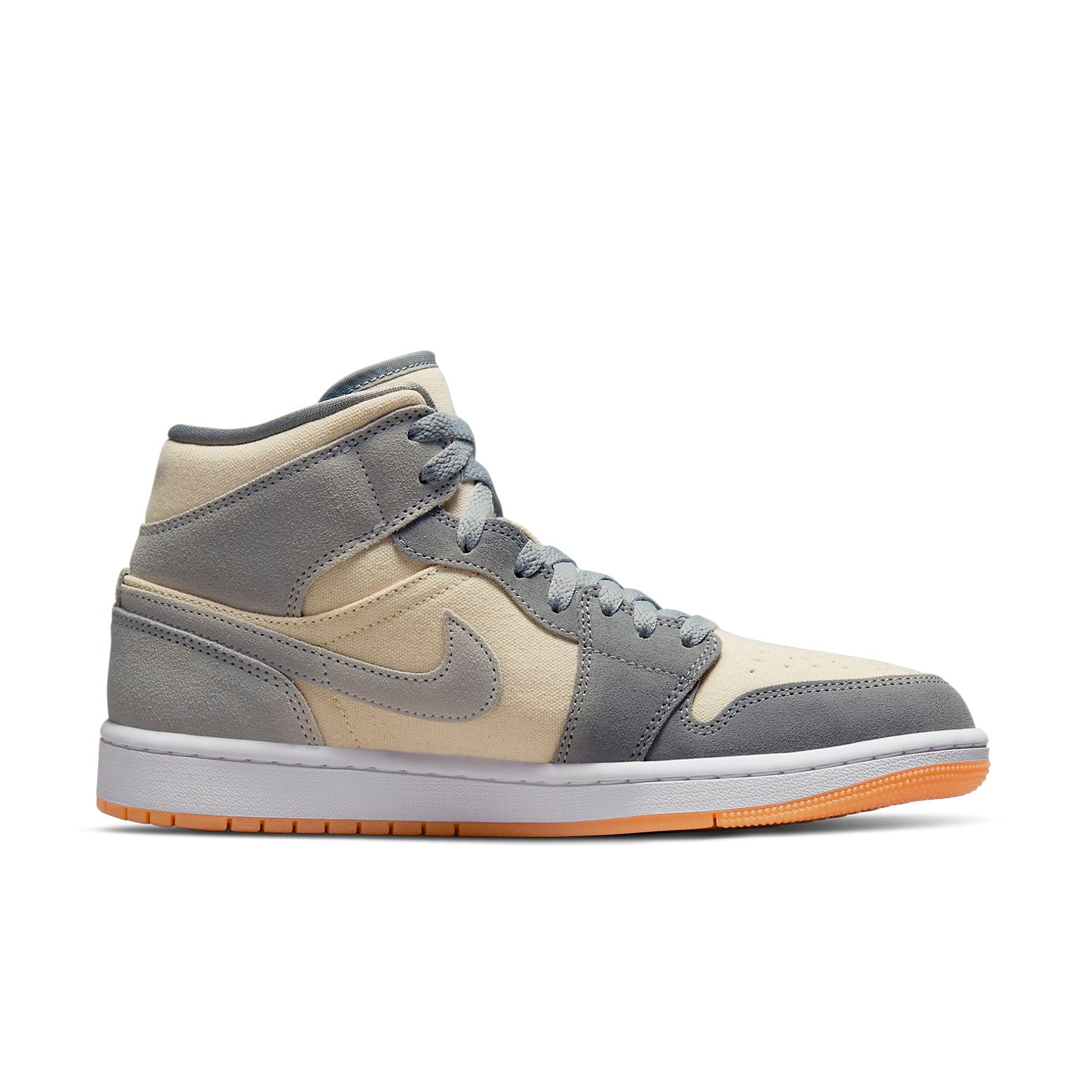 Air Jordan 1 Mid SE  Coconut Milk Particle Grey