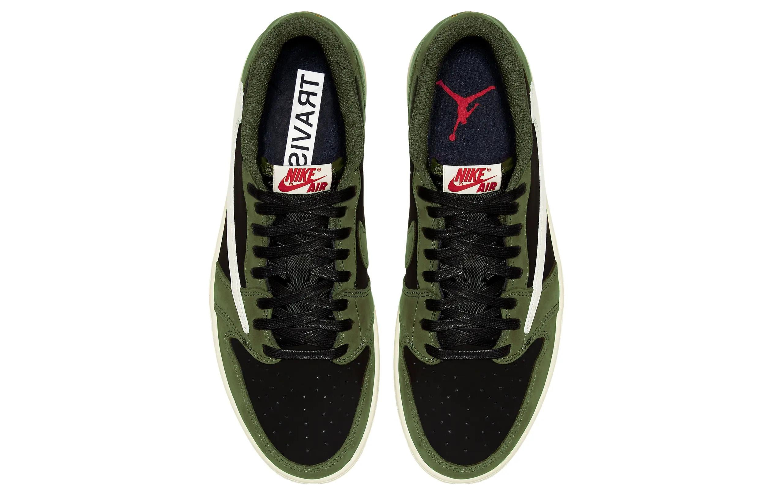 Air Jordan 1 Low OG x Travis Scott  Olive Green