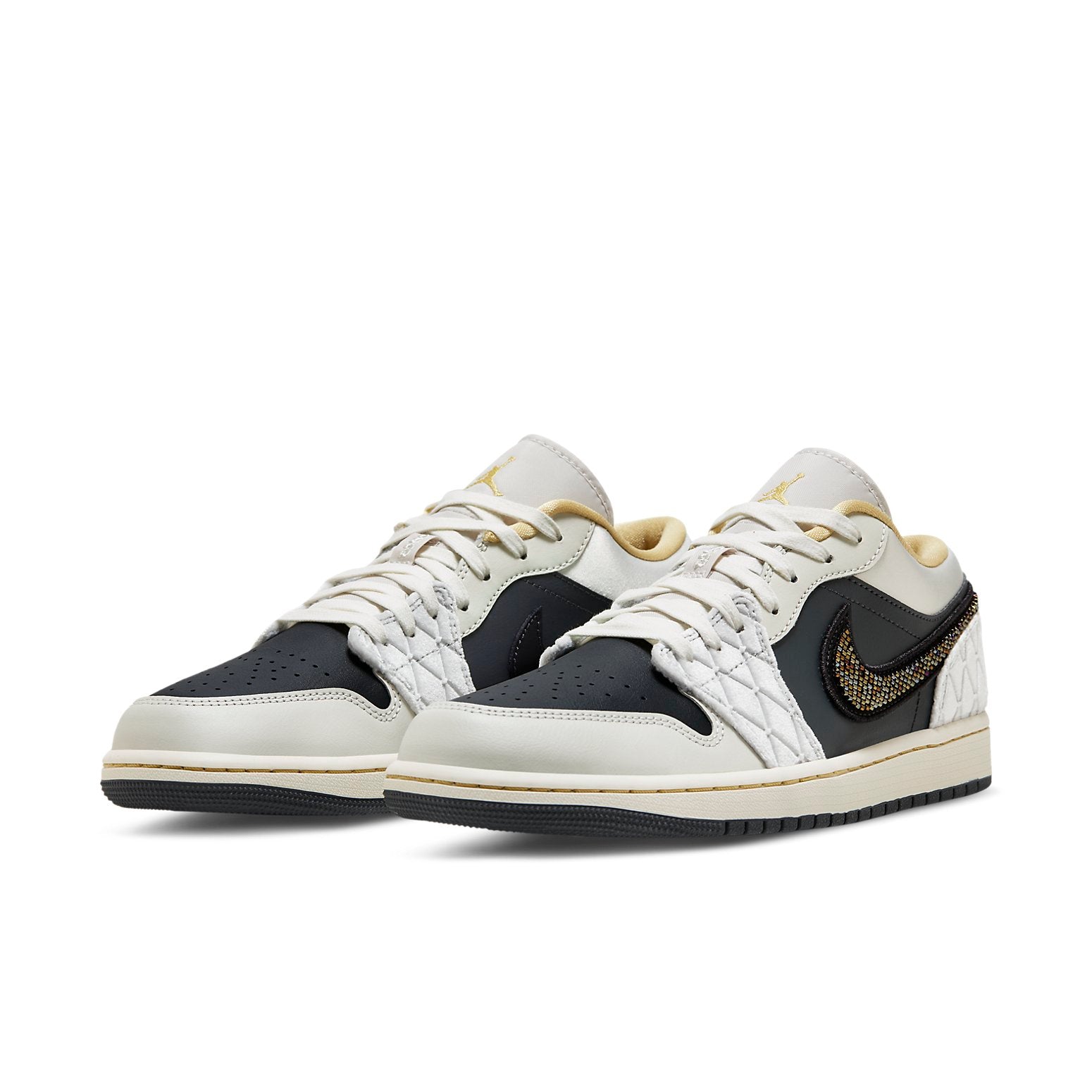 Air Jordan 1 Low SE  Beaded Swoosh