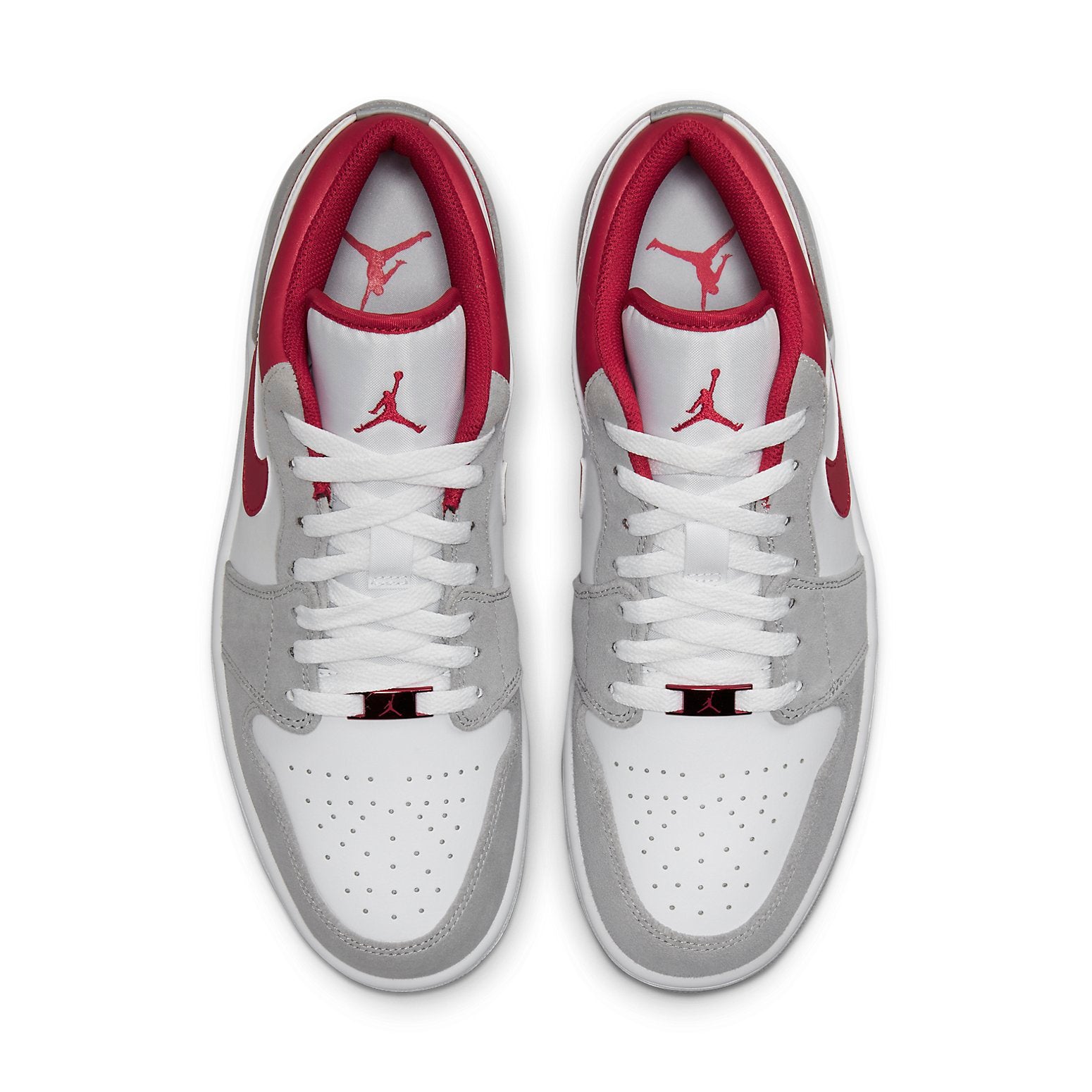 Air Jordan 1 Low SE  Light Smoke Grey Gym Red