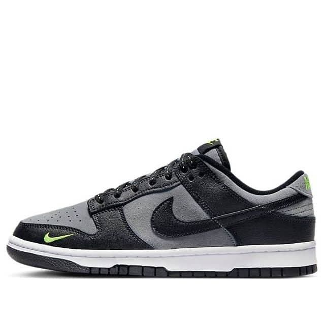 Nike Dunk Low  Black Grey Green Strike