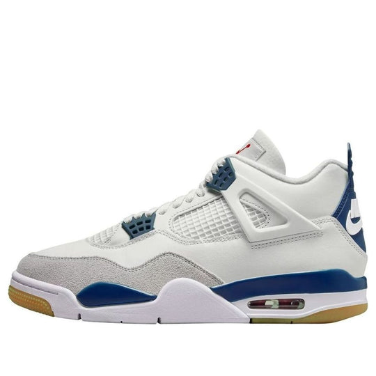 Air Jordan 4 Retro SB  White Navy