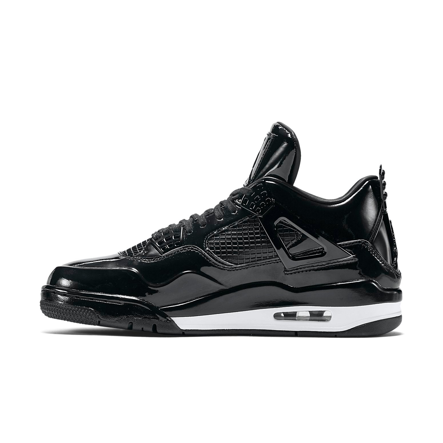 Air Jordan 4 Retro 11Lab4  Black Patent Leather