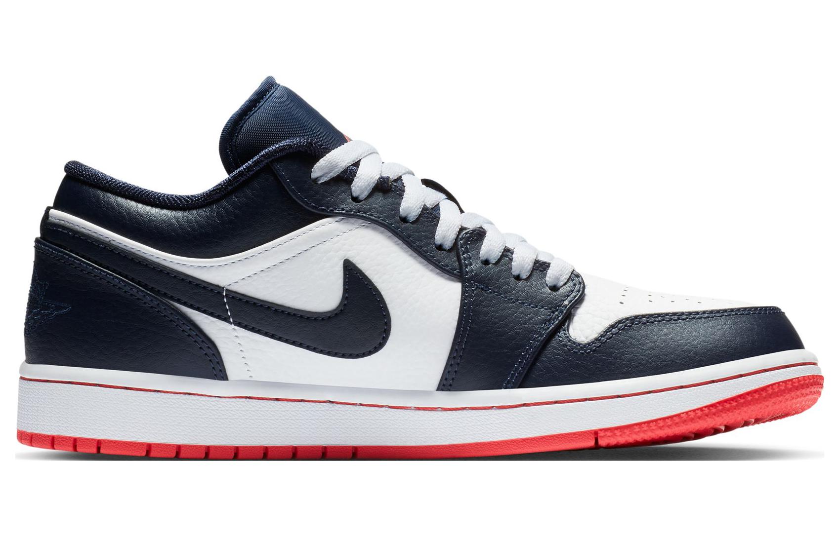 Air Jordan 1 Retro Low  Obsidian Ember Glow
