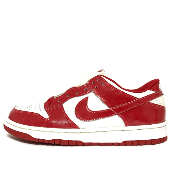 Nike Dunk Low  White Varsity Red