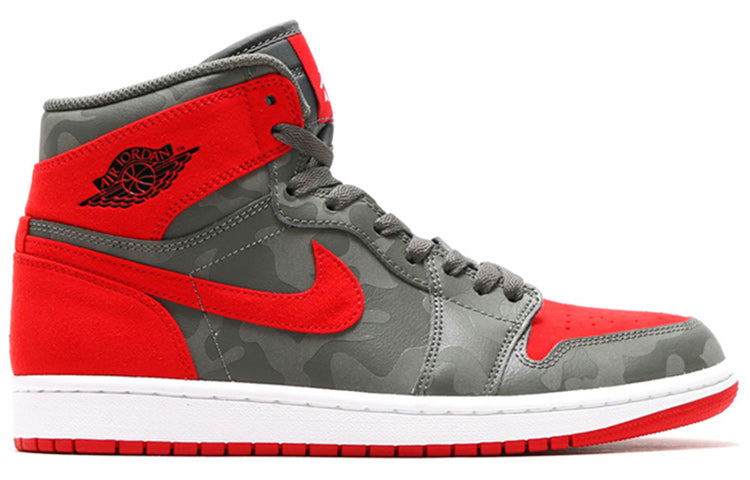 Air Jordan 1 Retro High Premium  Red Camo