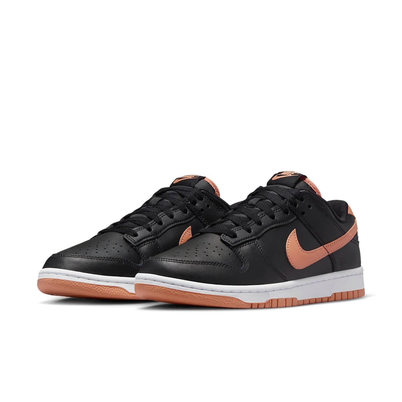 Nike Dunk Low  Black Amber Brown