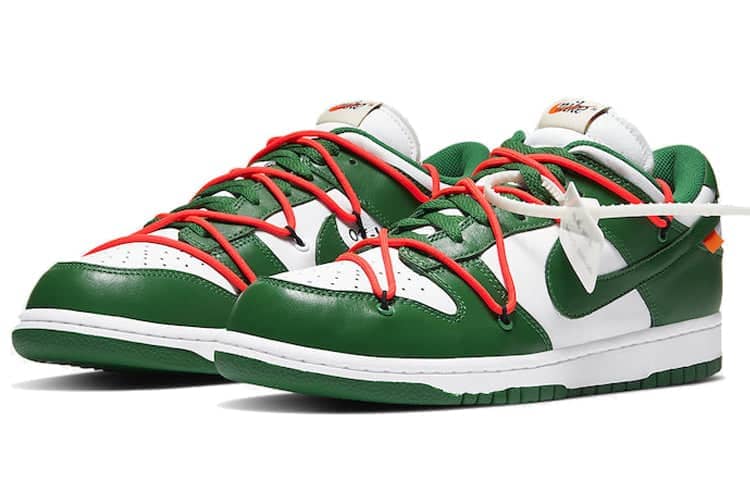 Nike x Off-White Dunk Low  Pine Green