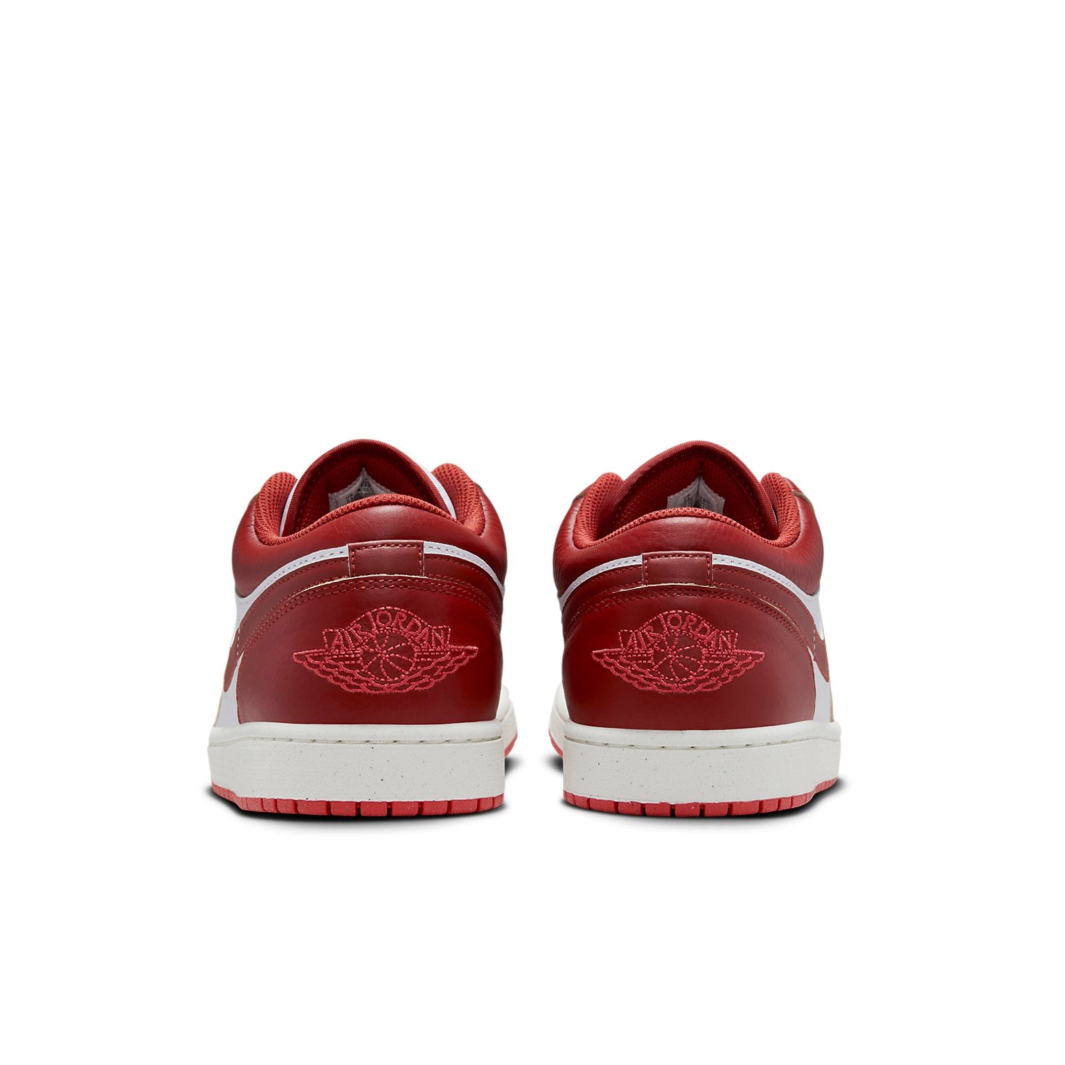 Air Jordan 1 Low  White Dune Red