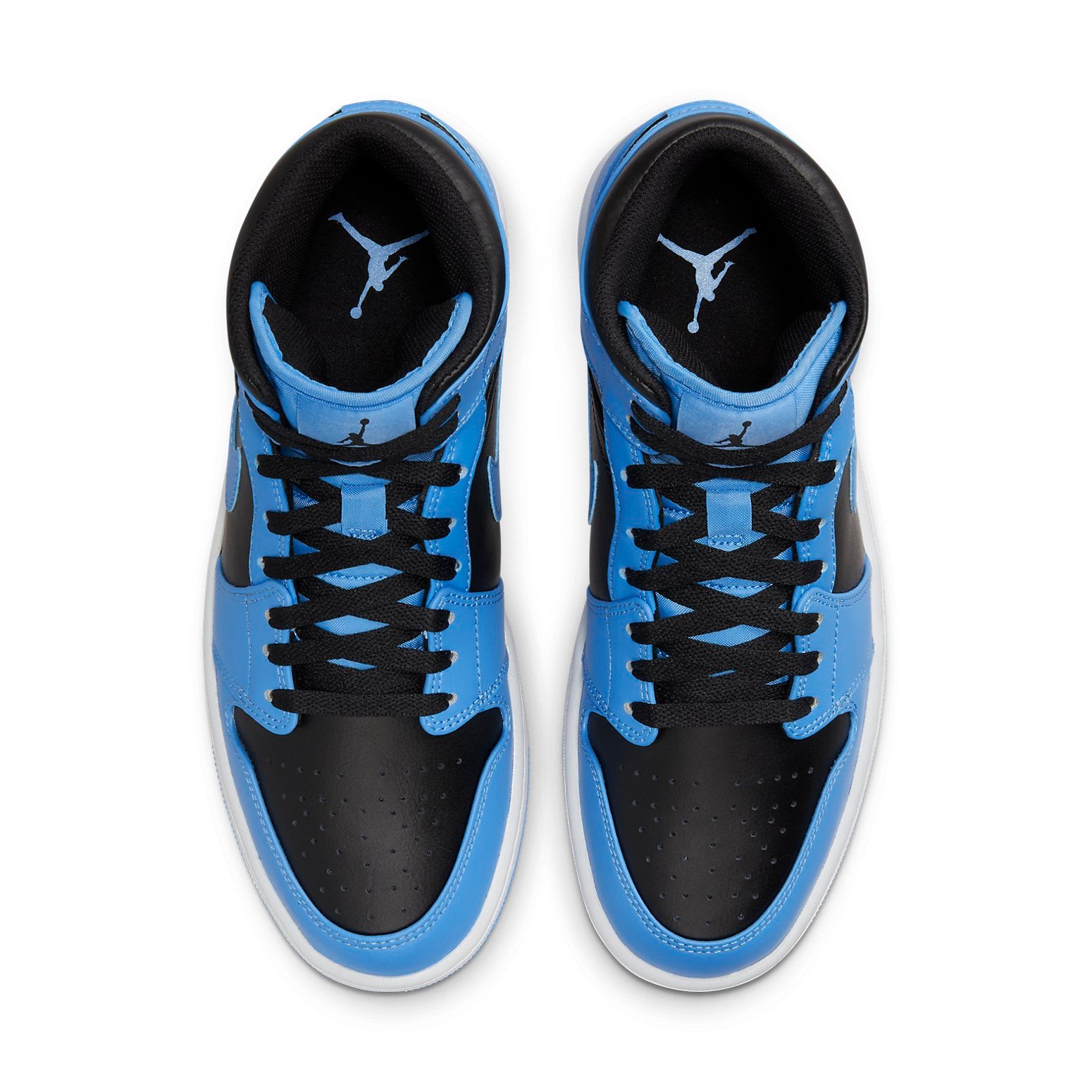 Air Jordan 1 Mid  University Blue Black