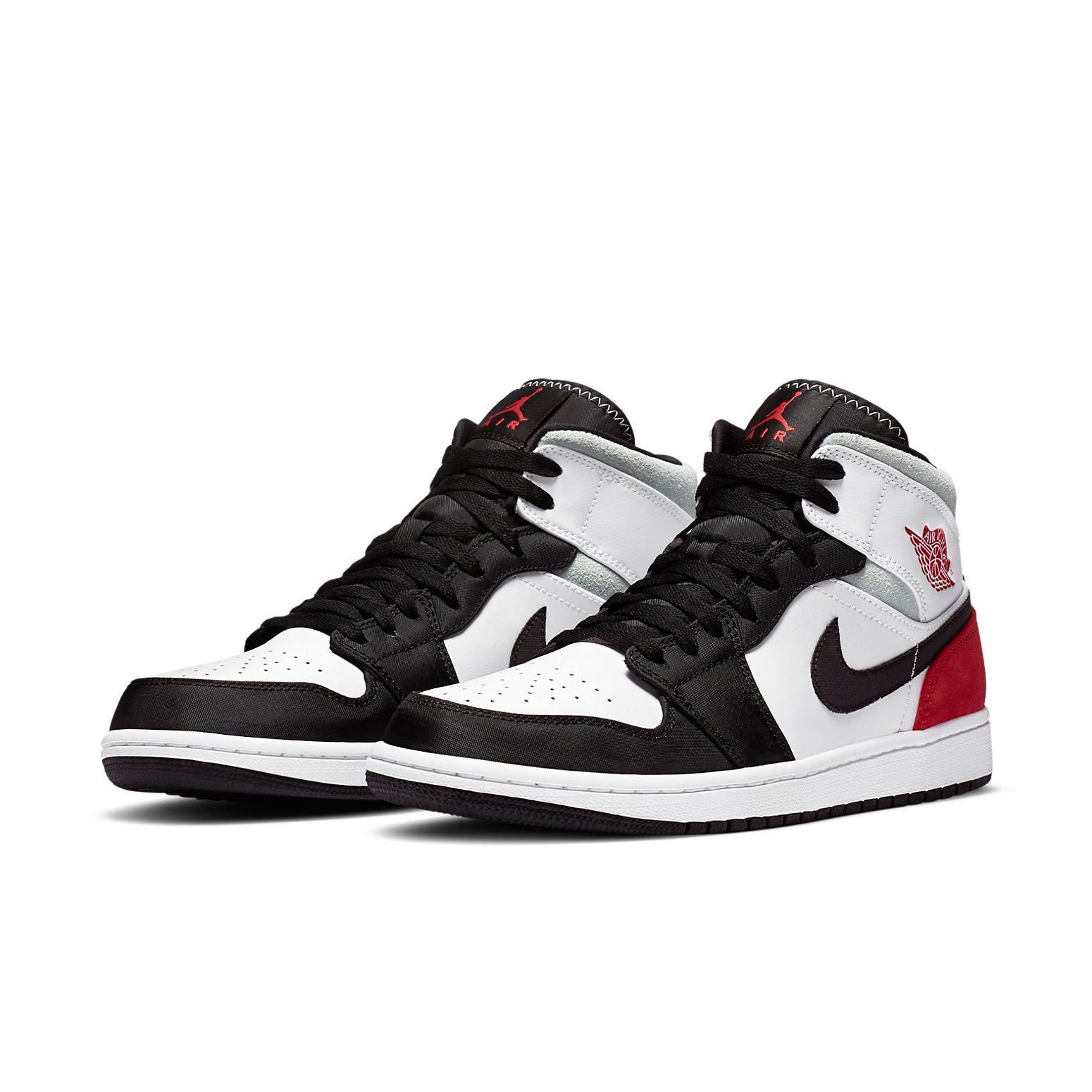 Air Jordan 1 Mid SE  Red Black Toe